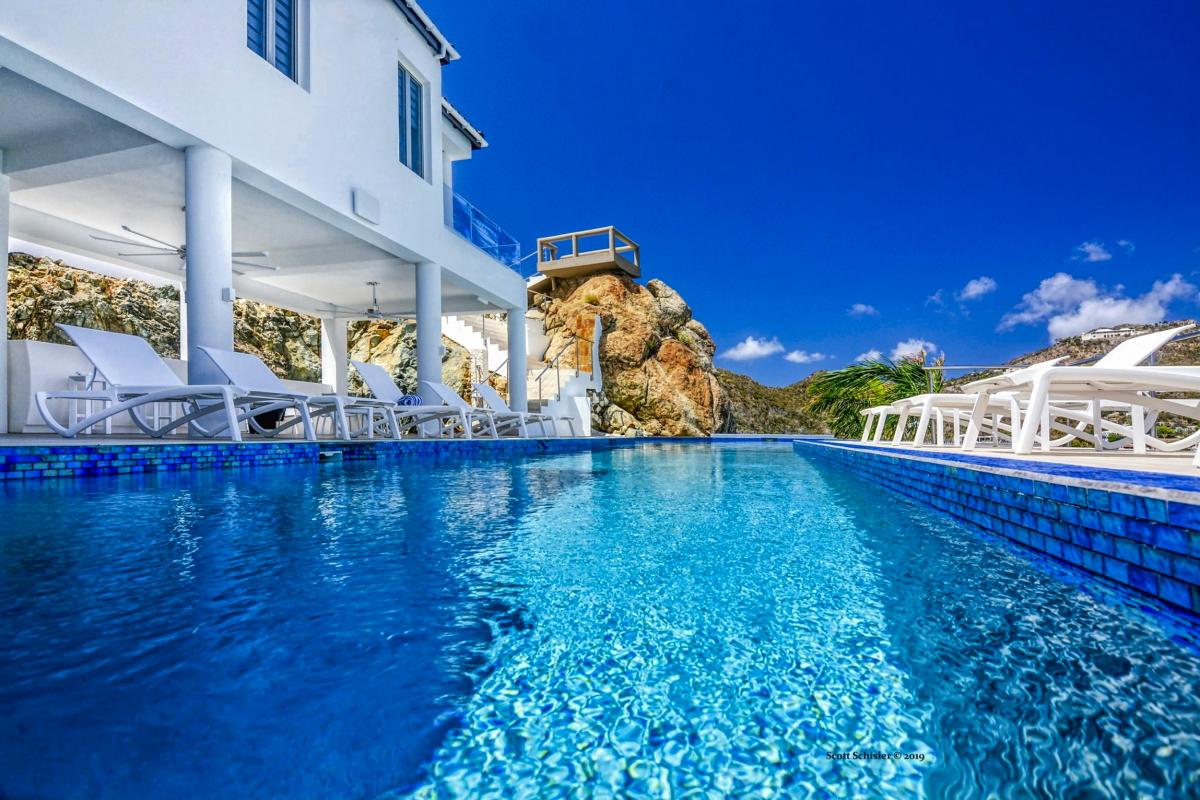 A louer villa 6 chambres Guana Bay Saint Martin_ Piscine - 6